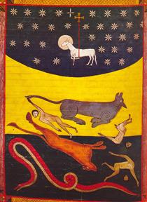 Victoire de l'Agneau sur la Bête. L'image de la Bête, le Dragon et les Rois de la Terre. Apoc. XVII - Факундус