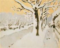 Late Afternoon Snow - Fairfield Porter