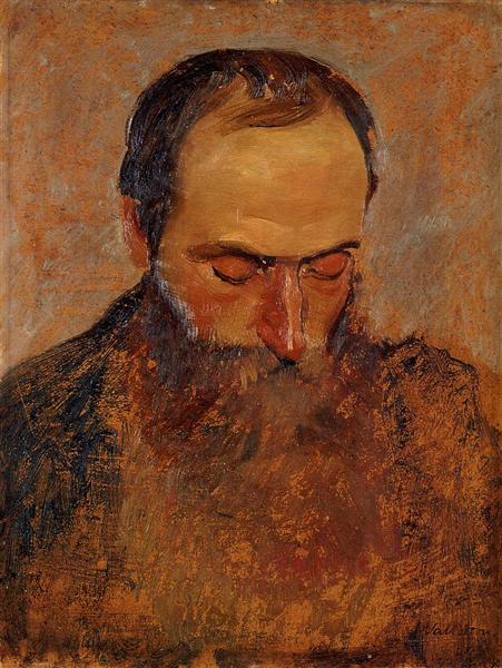 Portrait of Edouard Vuillard, 1893 - Феликс Валлотон