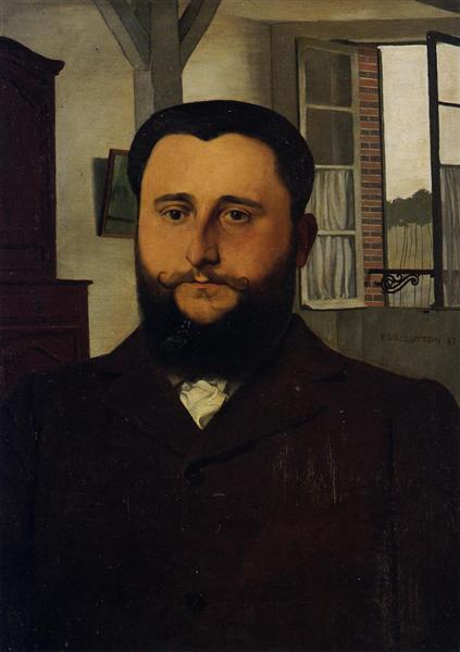 Portrait of Thadee Nathanson, 1897 - Felix Vallotton