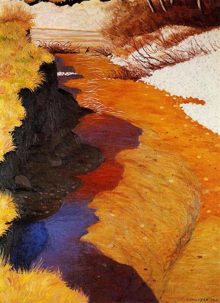 View of Cagne from Horseback, 1921 - Félix Vallotton