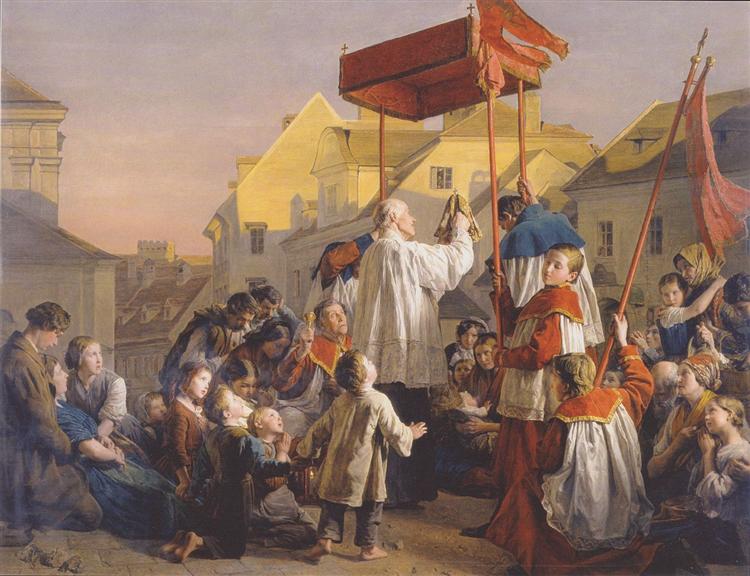 Blessing, 1859 - Ferdinand Georg Waldmüller