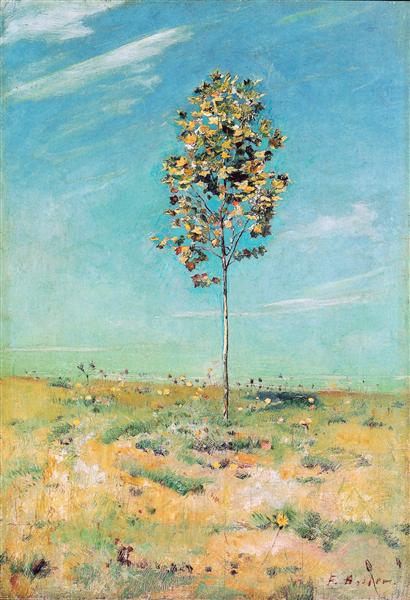 The Small Plantane, 1890 - Ferdinand Hodler