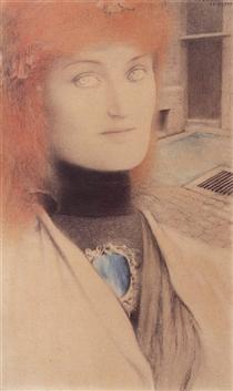 Who Shall Deliver Me? - Fernand Khnopff