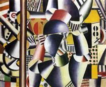 Acrobats in the circus - Fernand Leger