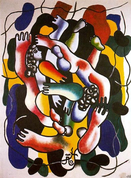 Divers polychrome - Fernand Léger