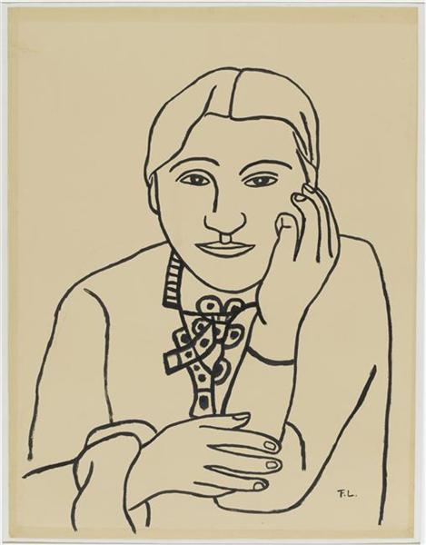 Portrait of Nadia - Fernand Léger