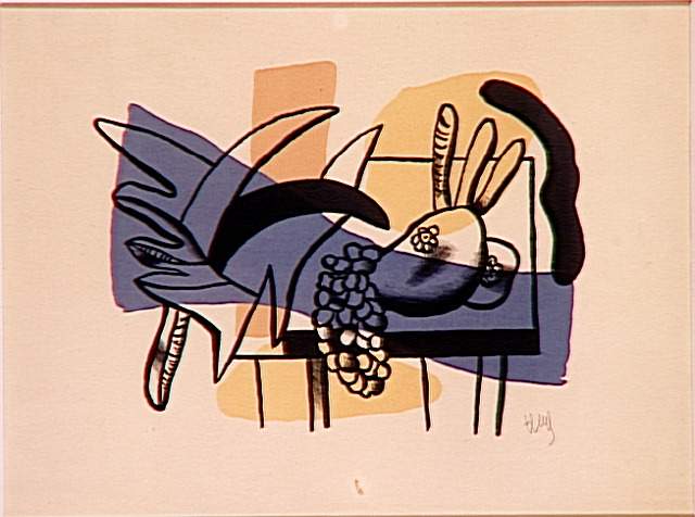 Still Life with fruits, 1948 - Fernand Léger