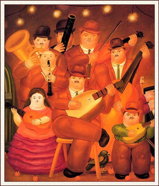 The Musicians - Fernando Botero