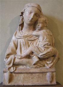 Madonna with Child - 布魯内萊斯基