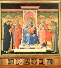 Annalena Altarpiece - Fra Angelico