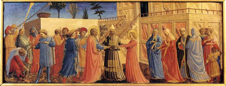 Marriage of the Virgin, 1431 - 1432 - Фра Анджеліко