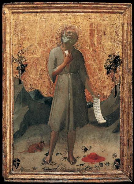 Кающийся Св. Иероним, c.1424 - Фра Анджелико