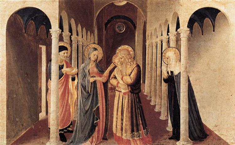 Сретение Господне, 1433 - 1434 - Фра Анджелико