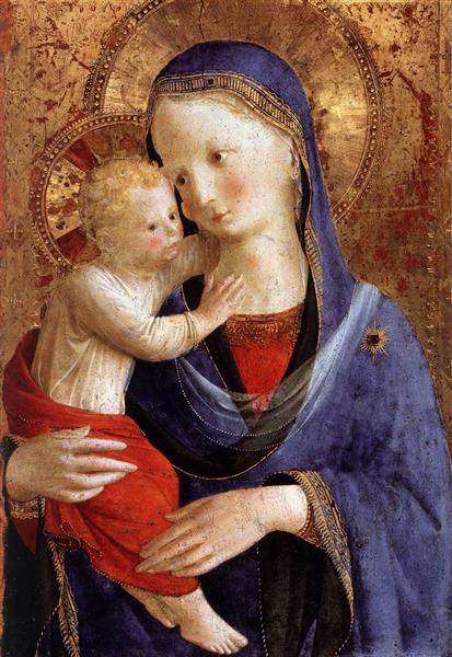 Богородица с младенцем - Фра Анджелико