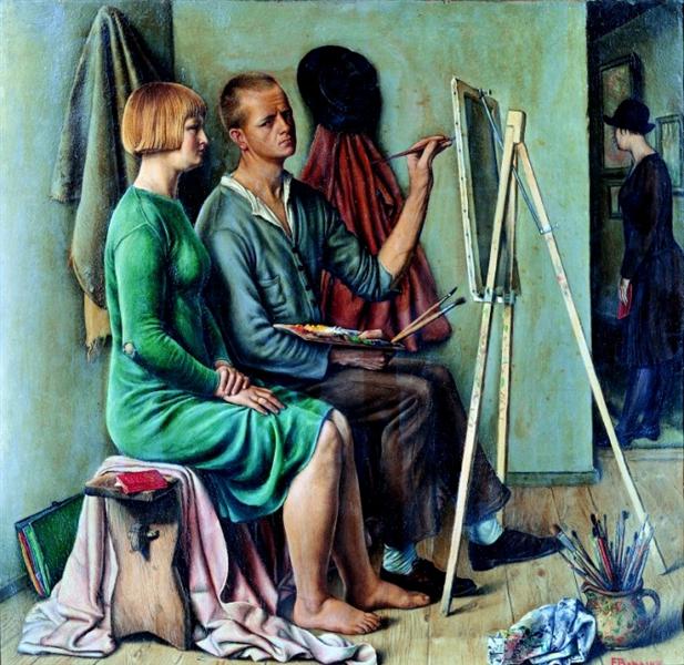 L'atelier, 1928 - Франсуа Барро