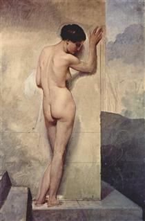 Female nude - Франческо Хайес