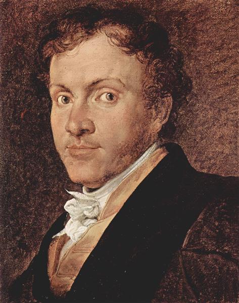 Portrait of Giuseppe Roberti, 1819 - Франческо Хайес
