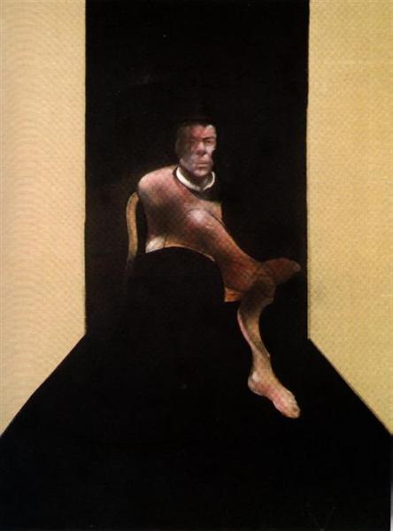 Study for a Portrait of John Edwards, 1988 - 法蘭西斯‧培根