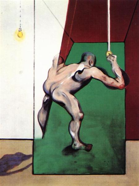 Этюд для Человеческого тела. Мужчина, включающий свет, 1973 - 1974 - Френсис Бэкон