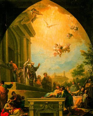 The preaching of Saint Eugene, 1784 - Франсиско Байеу
