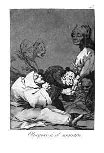 A Gift for the Master - Francisco de Goya