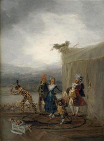 Comédiens ambulants - Francisco de Goya