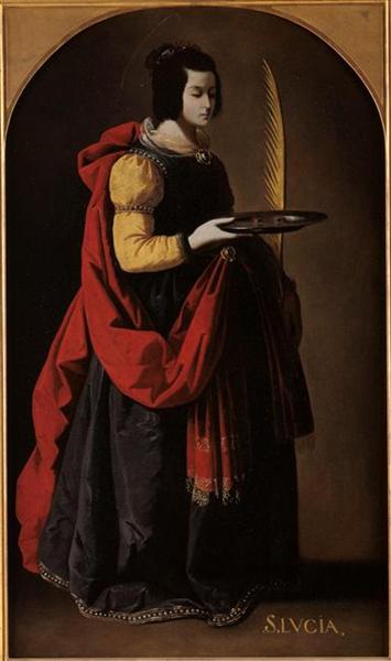 Saint Lucy, 1635 - 1640 - Francisco de Zurbaran