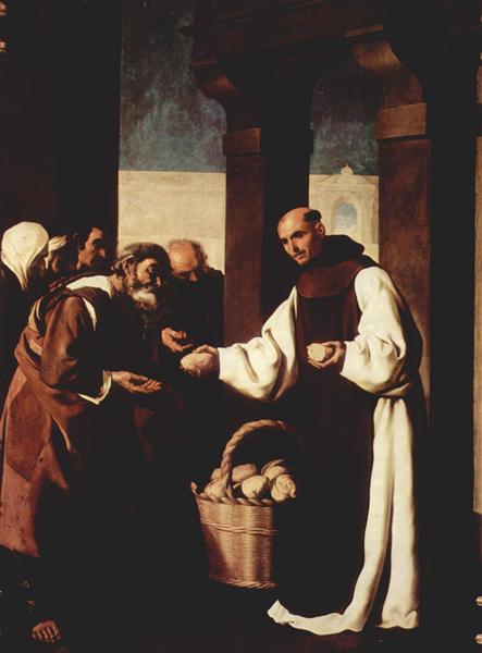 The mercy of Fra Martin de Vizcaya, 1639 - Francisco de Zurbaran