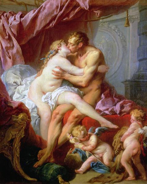 Hercules and Omfala, 1735 - Francois Boucher