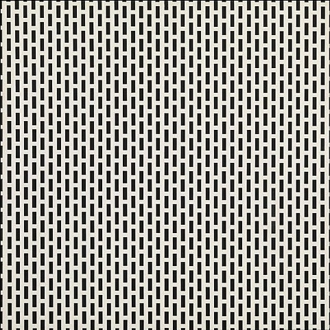 2 trames de carrés/1 trame de tirets, 1975 - Франсуа Морелле