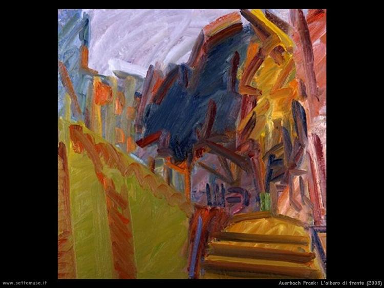 Albero di Fronte, 2008 - Frank Auerbach
