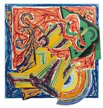 The Butcher Came and Slew the Ox - Frank Stella
