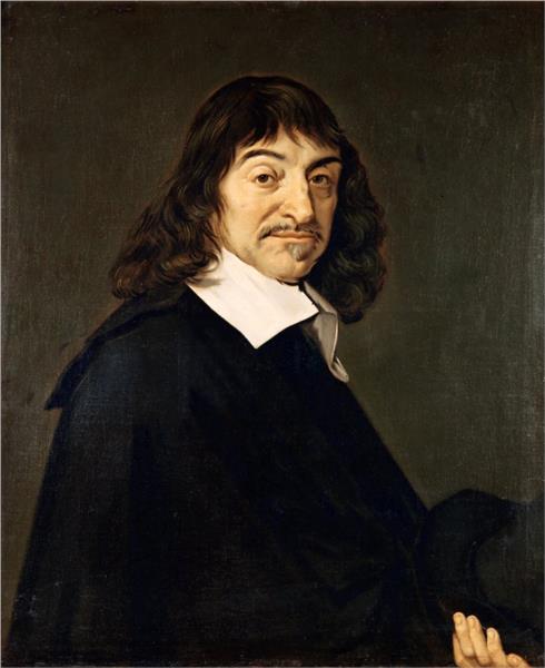 Portrait of Rene Descartes, c.1649 - 哈爾斯