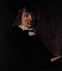 Portrait of Tyman Oosdorp - Frans Hals