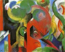 Small Composition III - Franz Marc