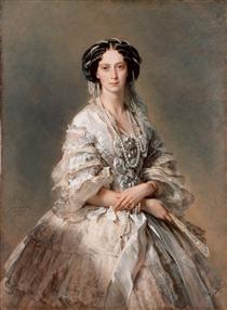Portrait de Maria Alexandrovna - Franz Xaver Winterhalter