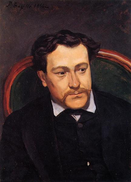 Portrait of Édouard Blau, 1866 - Фредерік Базіль