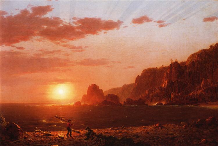 Grand Manan Island, Bay of Fundy, 1852 - Frederic Edwin Church
