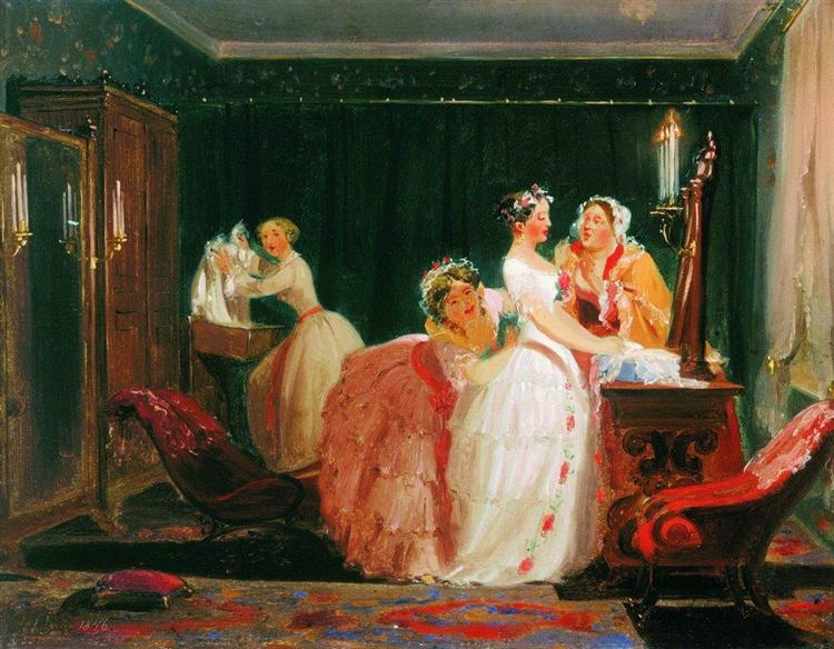 Fees for the crown, 1856 - Фёдор Бронников