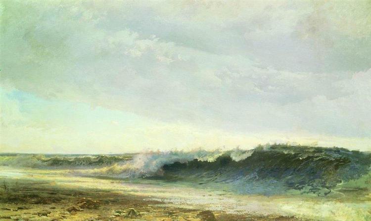 Surf  Waves, 1871 - 1873 - Fyodor Vasilyev