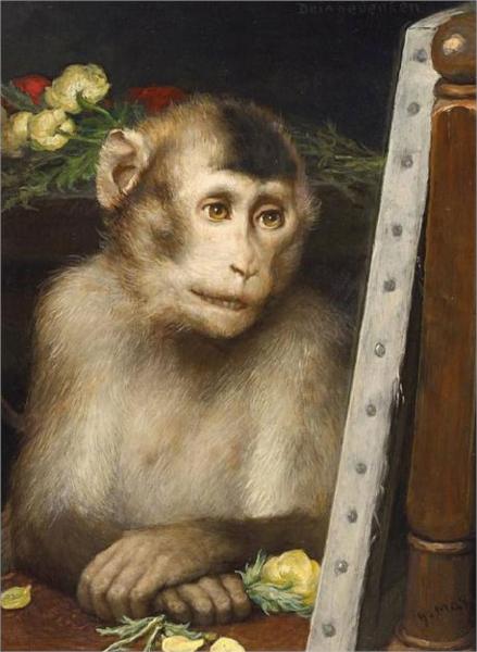 Monkey - Gabriel von Max