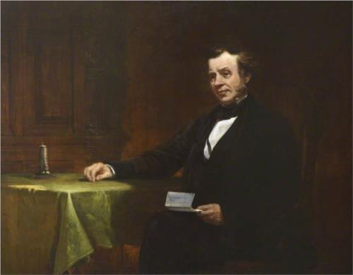 Painting of John Beveridge Esq. by George Harvey