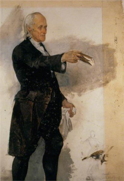 The Preacher, 1840 - George Harvey