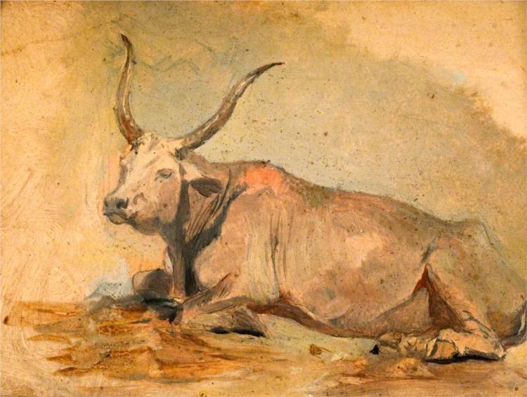 Roman Ox (Lying down) - Джордж Хемінг Мейсон
