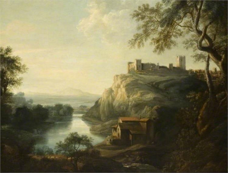 Richmond Castle, Yorkshire - George Lambert