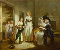 A Visit to the Boarding School - George Morland
