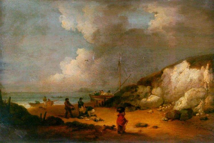 Coast Scene, 1792 - Джордж Морланд