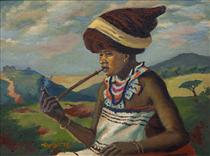 Traditional Xhosa woman - George Pemba