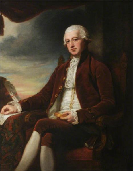 Charles Jenkinson (1727–1808), 1st Lord Hawkesbury (1780), afterwards Created 1st Earl of Liverpool (1796), 1787 - George Romney
